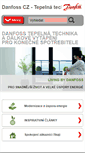 Mobile Screenshot of cz.spotrebitel.danfoss.com
