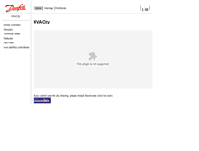Tablet Screenshot of hvacity.danfoss.com